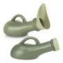 Portable Female Male Urinal 2 Pack 1000ML Spill Proof Pee Funnel For Travel