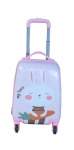 Smte Cute Bunny Kids Luggage Set With Keychain