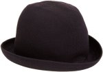 KANGOL Tropic Player Fedora Hat Hat Black XXL