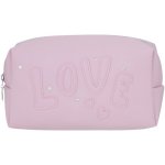 Clicks Pastel Cut Out Pink Love Cosmetic Bag