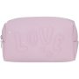 Clicks Pastel Cut Out Pink Love Cosmetic Bag