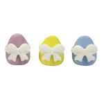 Pastel Easter Eggs Large Pack Of 3