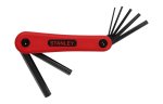 Stanley Tools - Folding Hex-key Set - Set Of 7