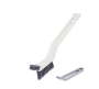 Hard Bristle Crevice Cleaning Brush - White