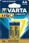 Varta Longlife Alkaline Batteries Aa Pack Of 2