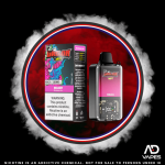 Bar Drg:on 18K 50MG Strawberry Ice Advapes