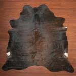 Aa Grade Cow Hide 348 Brown white XL - Extra Large Brown white Panelled