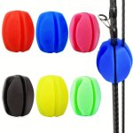 Reusable Fishing Rod Holder - Plastic Egg-shaped Tie Downs Clip - Fishing Reel Accessories For Secure Storage