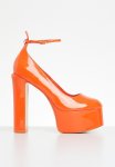 Donatella Platform Heel - Orange