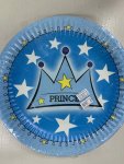Prince Plate Blue