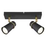 Tessa Metal Spotlight Double Light
