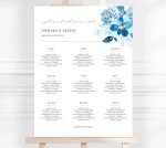 Elegance Minimalist Wedding Seating Plan: Modern For Effortless Seating Arrangements