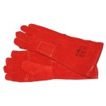 Heat RED Resistant Welding Glove 8" Kevlar Stitch