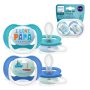 Philips Avent Ultra Air Silicone Soother 2-PIECE Set For 6-8 Months Babies