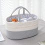 Nordic Woven Diaper Caddy