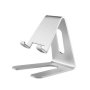 Aluminum Cell Phone Stand - Silver