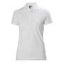 Women's Crew Pique Polo 2 - 001 White / L