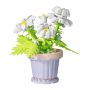 Potted Daisy Building Block Set - White - 189 Pieces