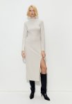 Ribbed Bodycon Dress - Light Greige