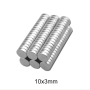 20pcs 10*3 Mm Permanent NdFeB Powerful Magnets 10x3 Mm N35 Round Magnets 10x3mm Neodymium Magnet