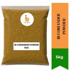 Ib Coriander Powder 5KG Pure Dhania Powder Fresh Aroma & Authentic Indian Flavor - 5KG