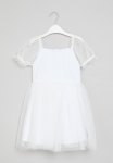 PoP Candy Mesh Occasion Dress - White