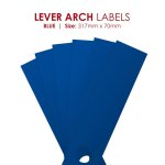 Label Lever Arch File Redfern Blue