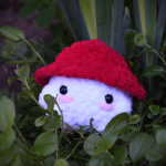 Support Crochet Plushies - MINI Mushroom