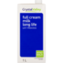 Crystal Valley Full Cream Long Life Milk 1L