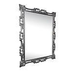 Izzi Mirror - Large Silver