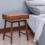 Rocket Wooden Beside Table