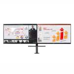 LG 27 Qhd Monitor Ergo Dual With USB Type-c And Daisy Chain