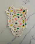 Cotton On White Fruit Baby Grow 0 3M