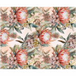 Printed Runner Waratah Protea
