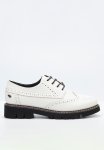 Oxford 1 Brogue - White Combo