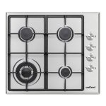 Vestfrost Vfrsa.ssh Gas Hob 4BURNER Stainlesssteel