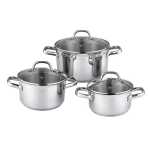 Russell Hobbs 6 Piece Stainless Steel Casserole - RHCS06