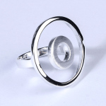 Bold 925 Sterling Silver Ring - 56 Silver