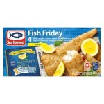Sea Harvest Frozen Fish Friday Lemon Flavour Battered Hake Fillets 600G
