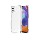 Samsung Shockproof Cover For A12 And Glass Protector