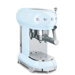 Smeg Espresso Coffee Machine - Pastel Blue ECF01PBSA