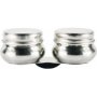 Dala Stainless Steel Double Dipper With Lids