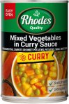 Rhodes Mixed In Curry Sauce Vegetables