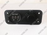 Double USB Port With Volt Meter Socket