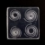 Vortex Clear Silicone Mould Pattern 28X28X5MM