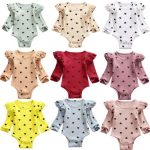 Purple Longsleeve Heart Romper 3-6M