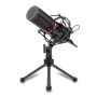 Redragon Blazar Cardioid USB Gaming MIC And Tripod - Black