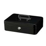 10-INCH Locking Cash Box With Removable Coin Tray And Key Lock -XF0728