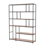 Jude Large Steel Contemporary Shelf - Ashwood