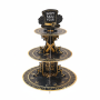 Happy New Year 3-TIER Paper Cake Stand - Black & Gold